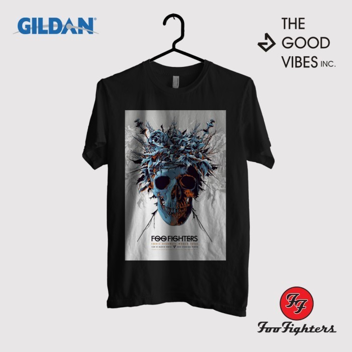 Kaos Band Foo Fighters Original Gildan - Sonic Highways Poster