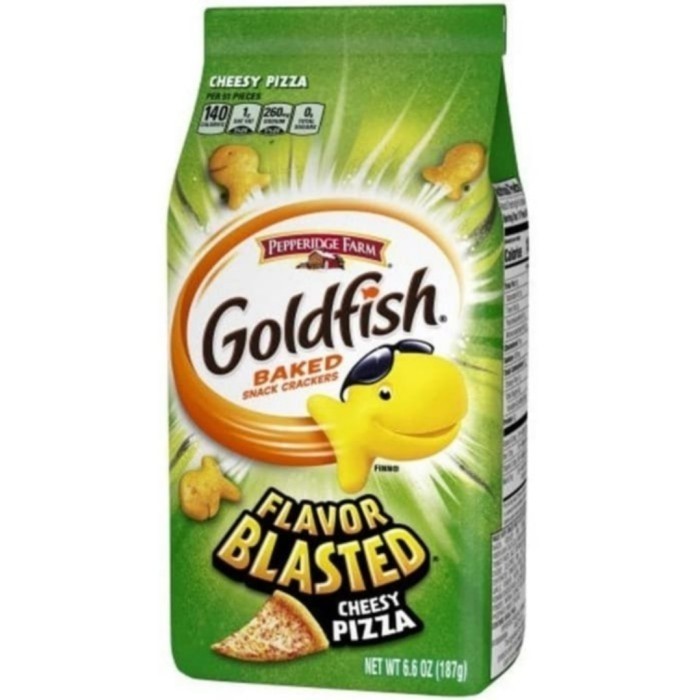 

Orea - Goldfish Baked Snack Crackers Xplosive Pizza 6.6 Oz