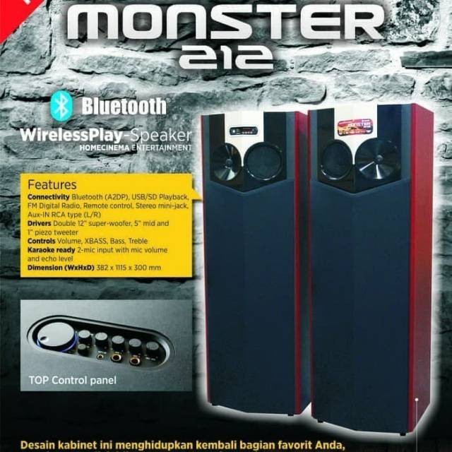 PROMO  SPEAKER AKTIF ROADMASTER MONSTER 212