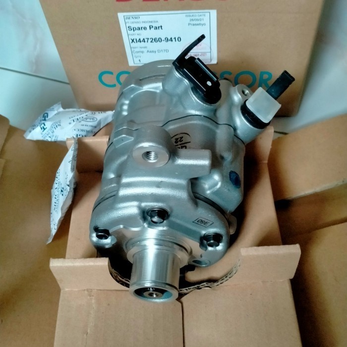 kompresor ac new xenia 1.0 1000cc asli denso