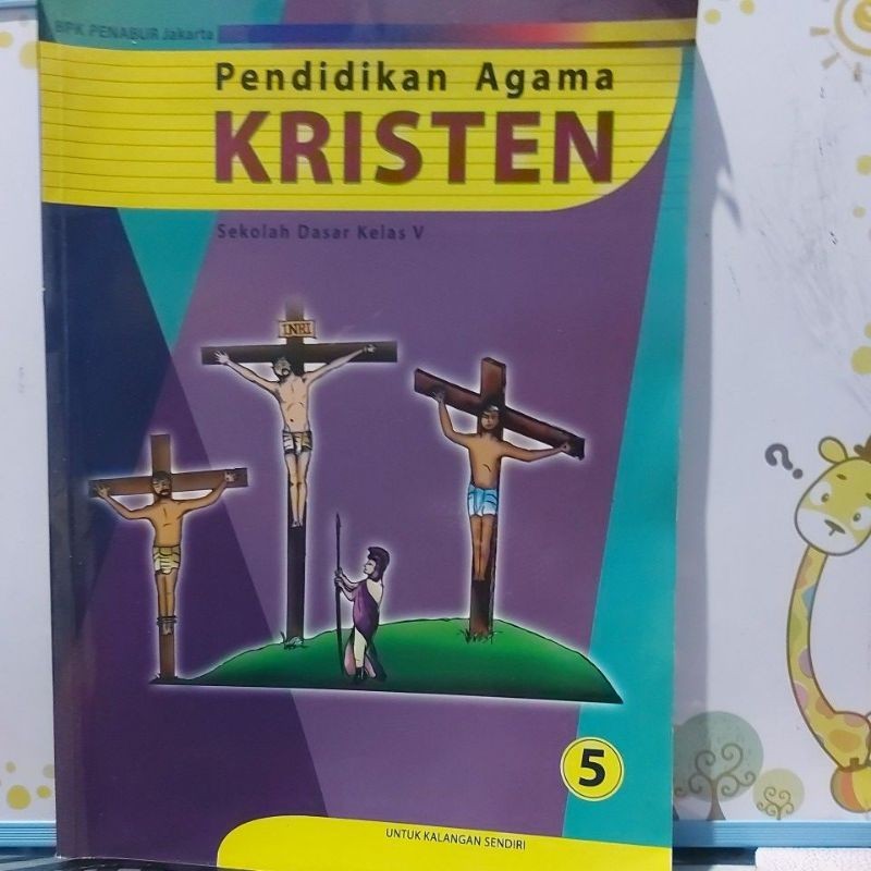Buku Bekas Pendidikan Agama Kristen Kelas 5