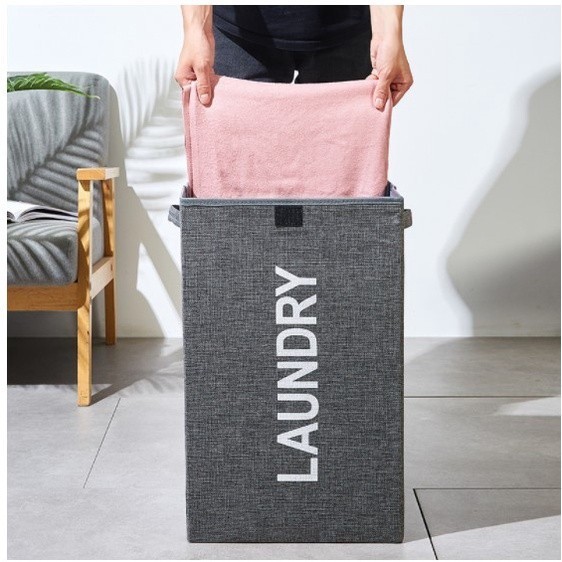Laundry Bag Keranjang Cucian Baju Kotor Kotak Keranjang Baju Pakaian