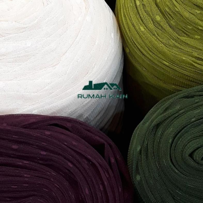 Get New Tille Dot/ Tulle Dot/ Tile Dot/ Polyester/ Tile Doty/ Tiledot Bahan Bermutu