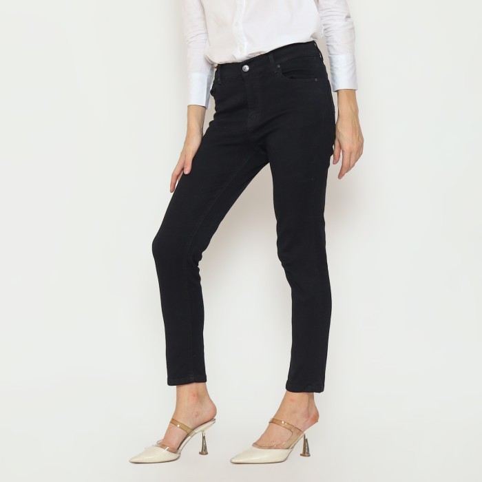 Rodeo - Jeans Wanita - Zerrin Jeans - Black