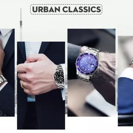 Ananke - Jam Tangan Mewah Pria Arloji Pria Luxury Men'S Watch Free Box