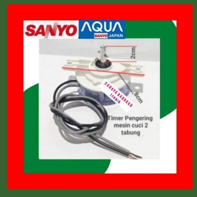 Timer dinamo pengering mesin cuci Aqua Sanyo 2 tabung