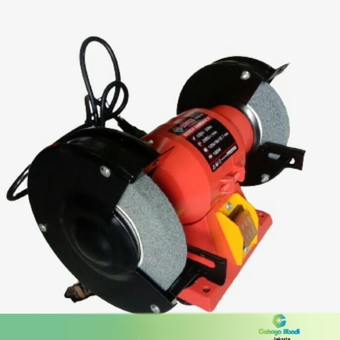 Gerinda Duduk 5 Inch Sudah Terpasang Batu Poles Japan Technology