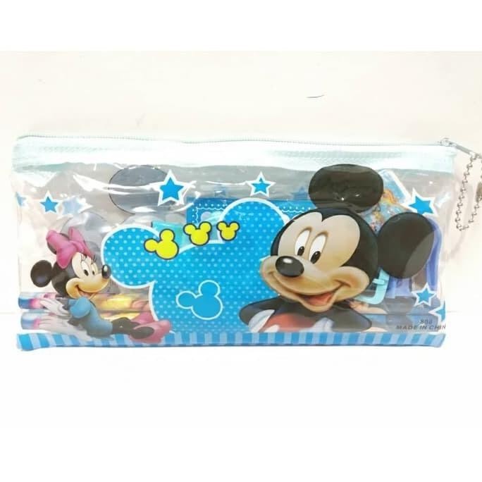 

Mickey Mouse - Stationery Set + Jam Tangan Digital