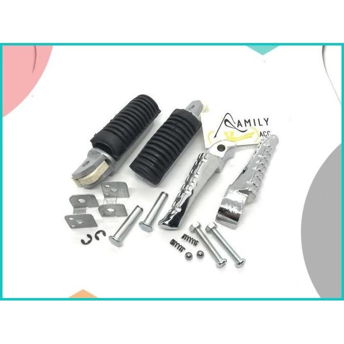 Food Step Standar Set Depan Belakang Motor All Vixion Nvl Nva DLL 19F3