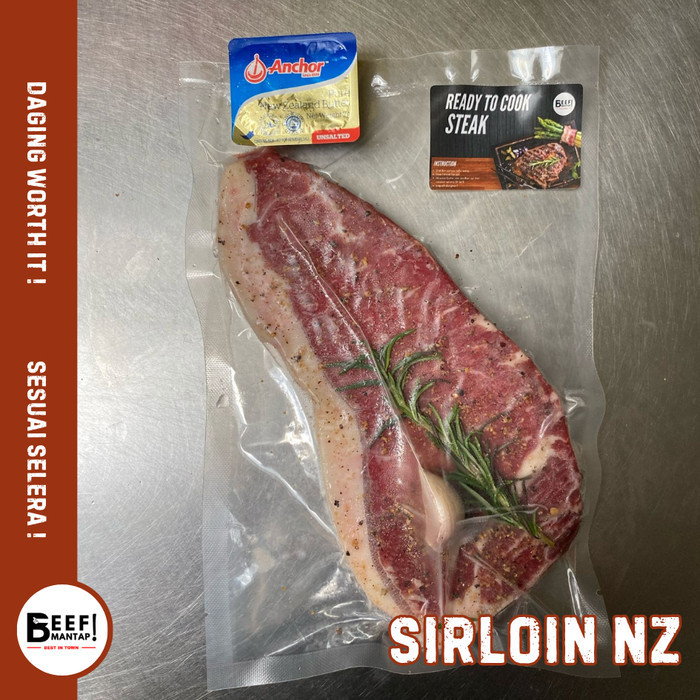 

Ayala - Daging Steak Marinasi Beef Rtc Aus Sirloin Grade A Siap Masak 200Gr