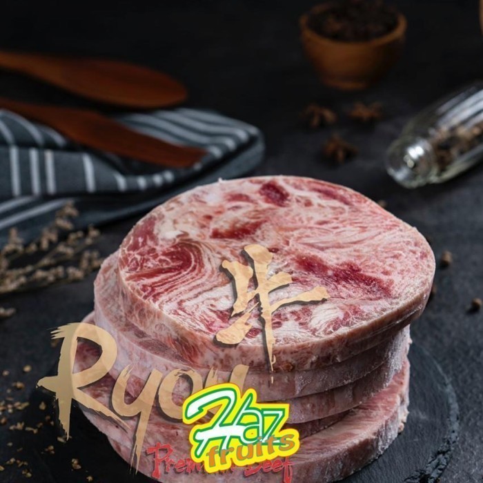 

Ayala - Ryou Rib Eye Beef Steak 5 Pcs / 200 Gram - 1 Kg Premium Beef