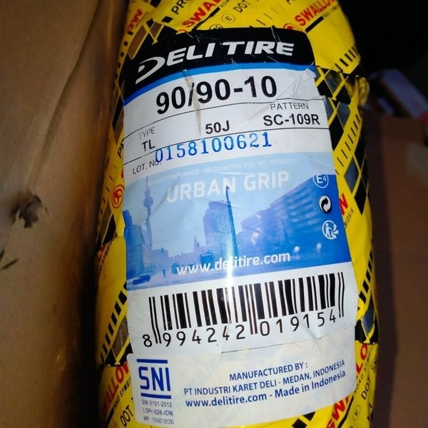 Ban Vespa - Ban Luar Swallow Sc109 - Sc109R - Sc 109R - Sc 109 R - Deli Tire Sc109R - Sc-109R -