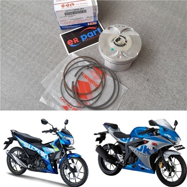 Piston Seher Ring Satria Fu Fi Injeksi Gsx 150 Original