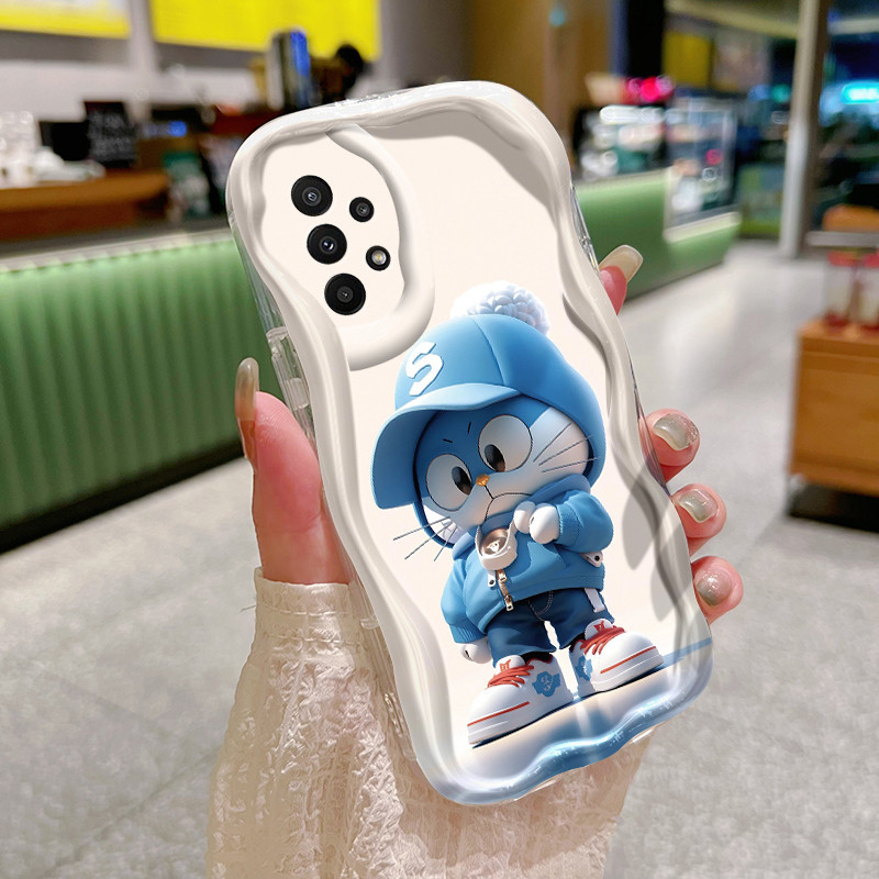 Casing Hp Samsung Galaxy A22 M22 A23 A21s A24 Case sarung HP kartun Casing Dingdang kucing Casing le