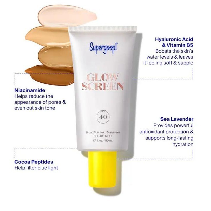 SUPERGOOP Glowscreen SPF 40 Sunscreen Supergoop Glow Screen ___maxie