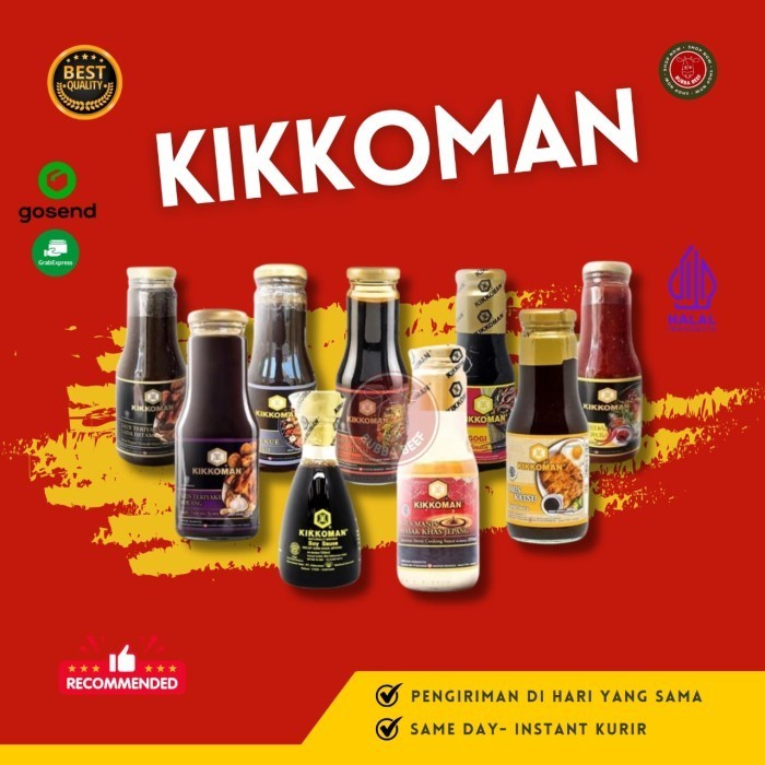 

Bumbu Gochujang/Teriyaki/Buogi/Saus Marinasi/Kikkoman/Bumbu Kikkoman