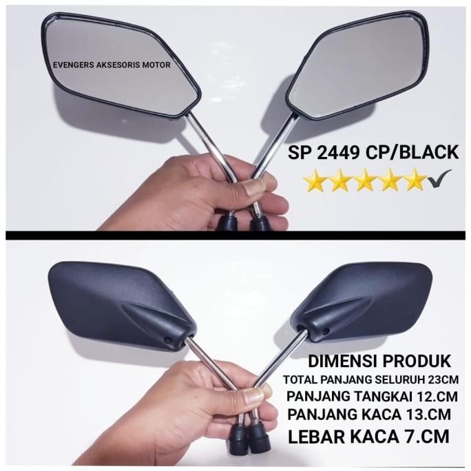 KACA SPION MOTOR VARIASI MIO SPORTY-MIO SOUL-XEON-MIO M3-MIO Z-MIO GT