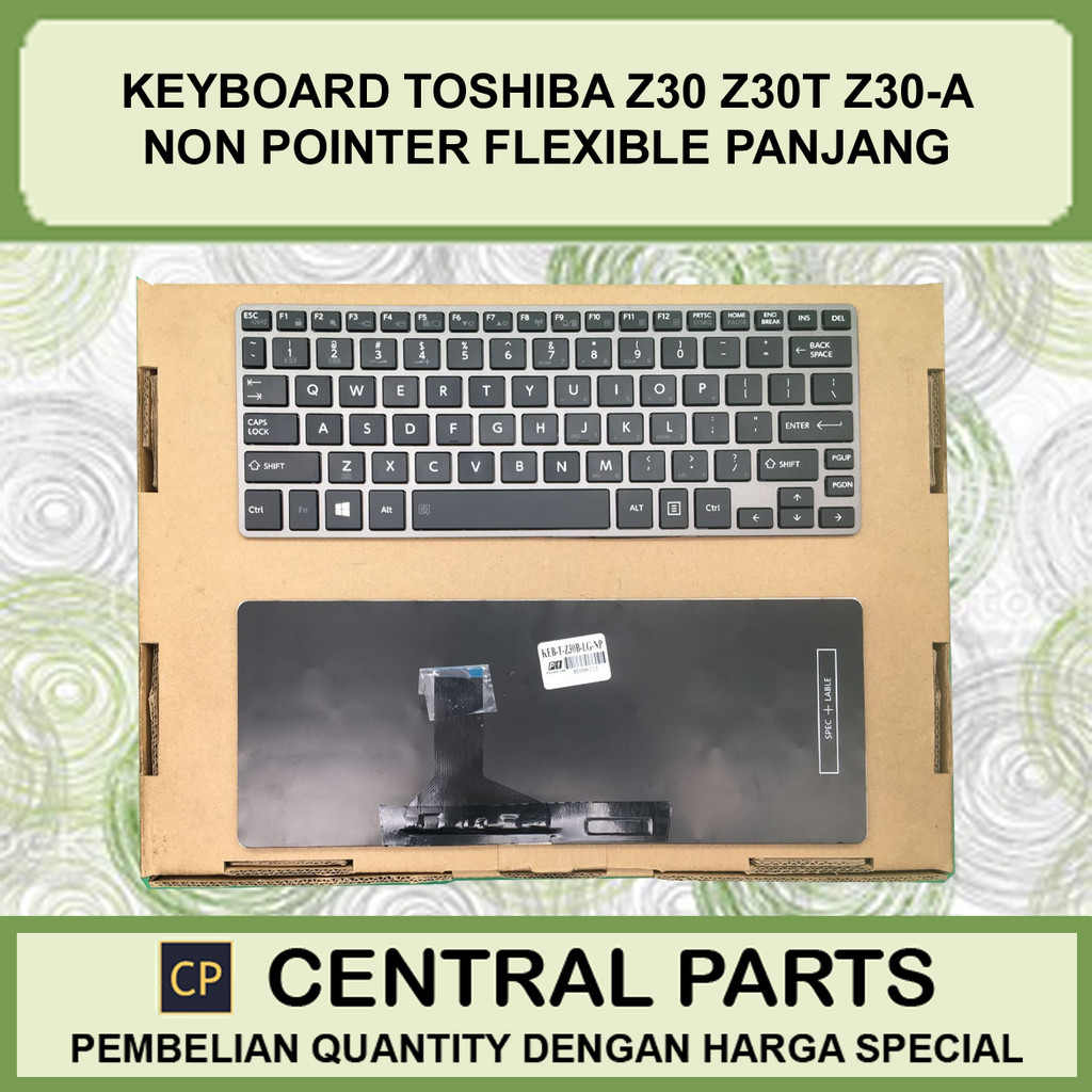 Keyboard Toshiba Z30 Z30T Z30-A Non Pointer Flexible Panjang