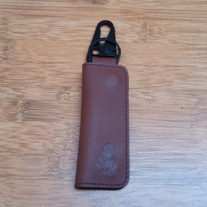 Dompet Stnk Lipat 2 Kulit Hush Puppies Gantungan Kunci