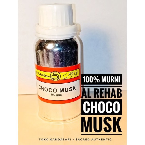SEGEL 100 ML BIBIT PARFUM AL REHAB CHOCO MUSK