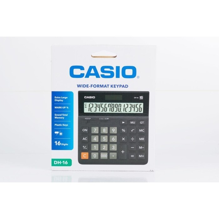 

Kalkulator Casio Dh 16 Orinal - Kalkulator 16 Dit - Casio Orinal