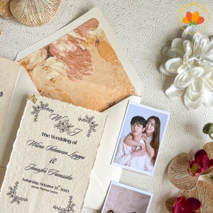 

Wedding Keepsake Invitation Aesthetic Undangan Pernikahan