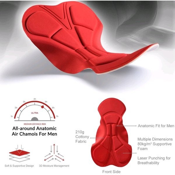 B32 Bib Short Sepeda Rion High Quality 5 Jam