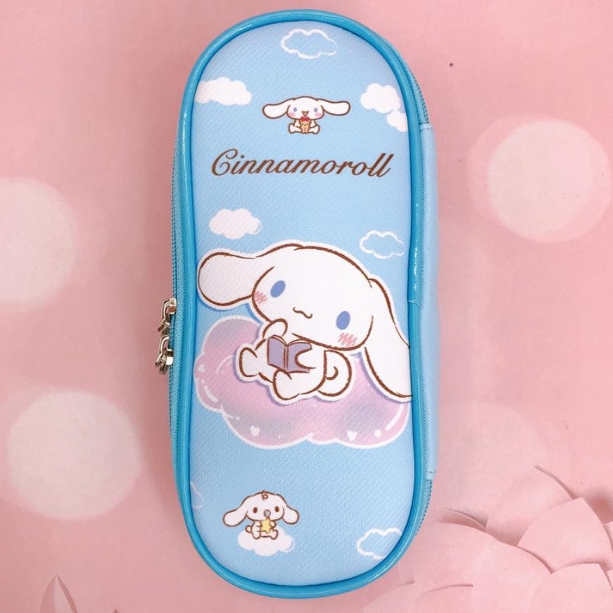 

SPECIAL Tempat Pensil Kotak Pensil karakter Sanrio kuromi melody cinnamoroll bahan TPU leather waterproof Me-95