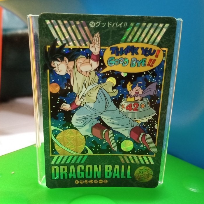 Kartu Jadul Card Mainan Dragon Ball Z Hologram Foil Bandai
