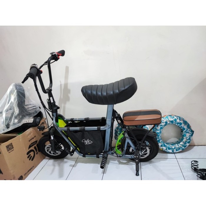 Produk Terbaru Jok Fiido Q1S/Q1 Cafe Racer Seat Banana Seat Modif