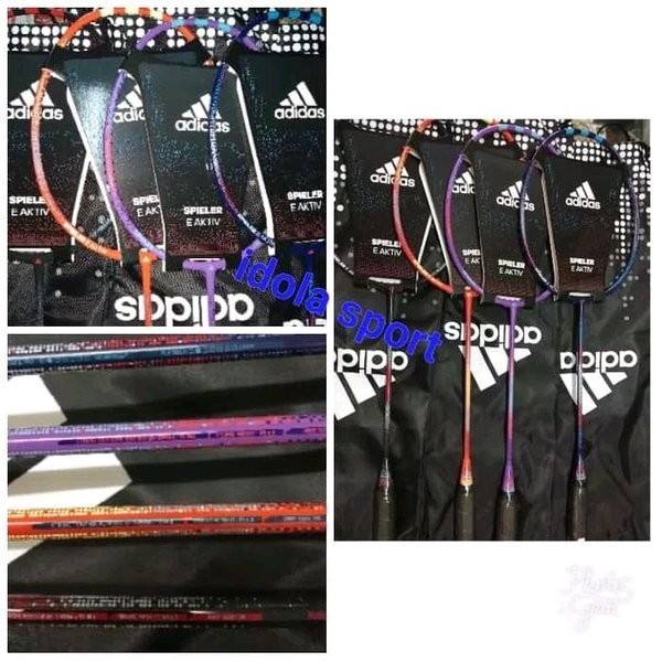 RAKET BADMINTON ADIDAS SPIELER E ACTIV ORIGINAL