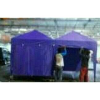 Tenda Double ukuran 3x6 Full Barcob Tenda Cafe / Jualan WS04
