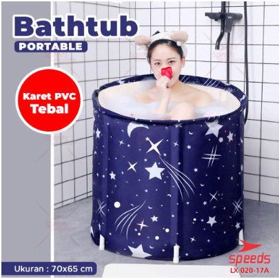 Produk Terbaru Speeds Bak Mandi Lipat Folding Bathtub Portable Bathtub Lipat Bak Mand
