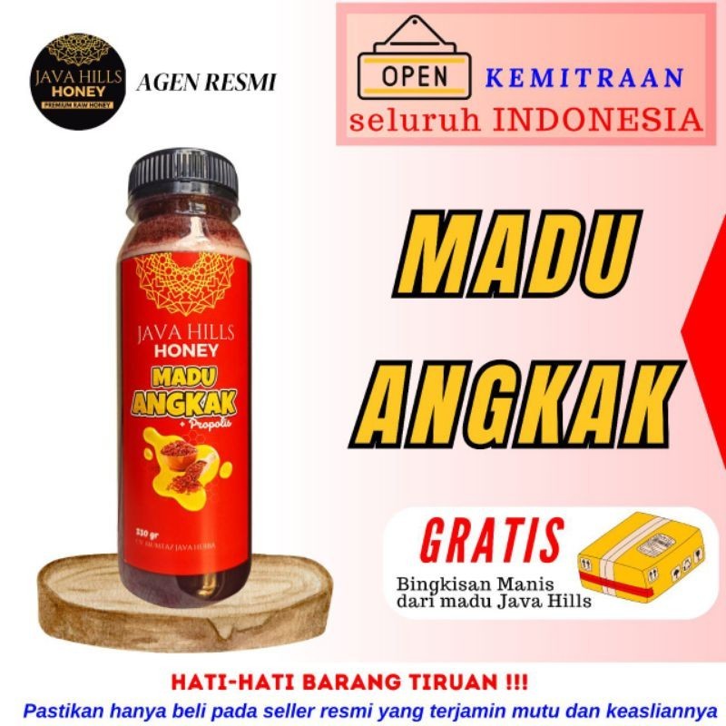

(100% ASLI) Madu Angkak + Propolis by Java Hills Honey