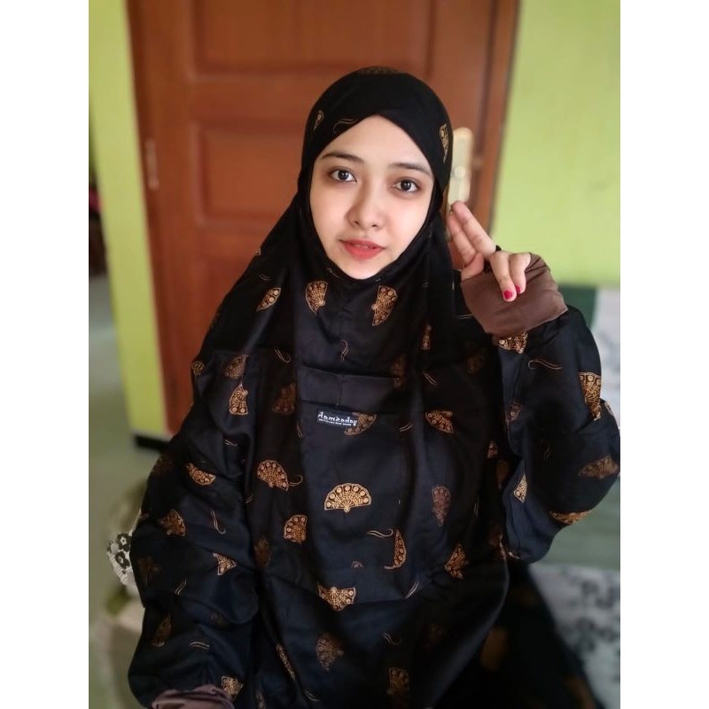 Mukena terusan yabasmah motif dan polos