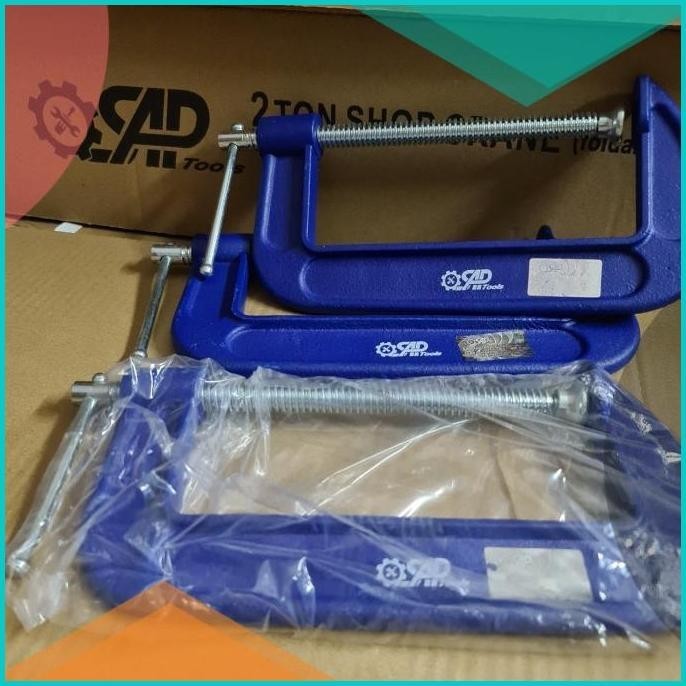 g clamp 10inch c clamp 10" catok besi penjepit kayu klemp 10in 19F3B20