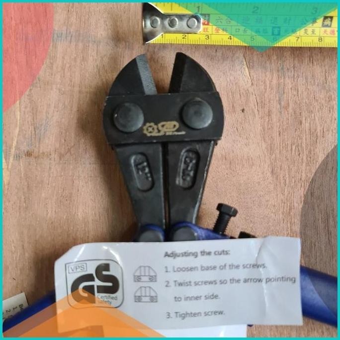 

bolt cutter 12" gunting besi 12 " pemotong kawat baja 12inch 12 inch 1