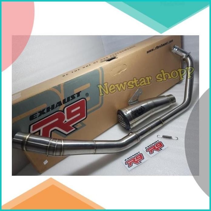 R9 knalpot racing R9 GP ss R15v3 GSX R15v2 CBR FC original pnp 19F3B20