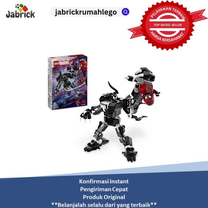 Lego 76276 Marvel Venom Mech Armour Vs. Les Morales