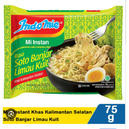 

Mie Indomie Soto Banjar Limau Kuit Original