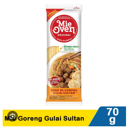 Mayora Mie Oven Goreng Gulai Sultan 1 DUS Original
