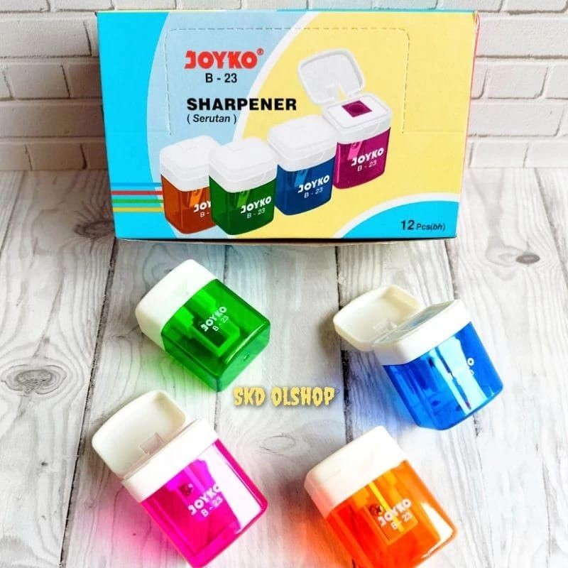 

Serutan / rautan Joyko B-23 / sharpener ( 1 box isi 12 pcs )