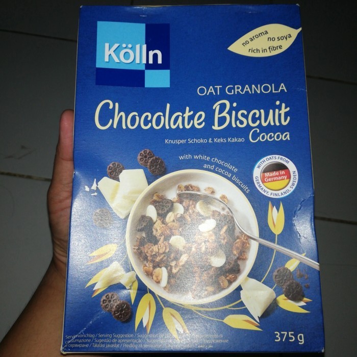 

Kolln Oat Granola Chocolate Biscuit Cocoa 375Gr