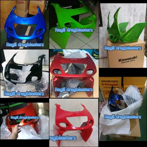 fairing atas ninja rr old/lama ori