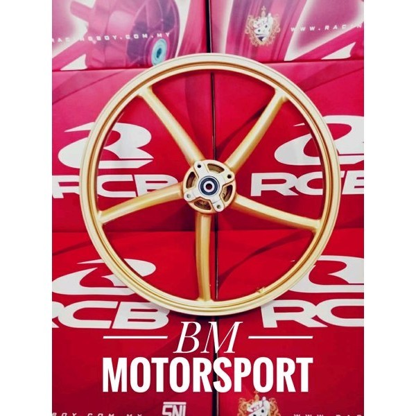 Velg RCB Racing Palang 5 Gold Depan Mio-Jupiter Z-Mx new-Fizr-fino