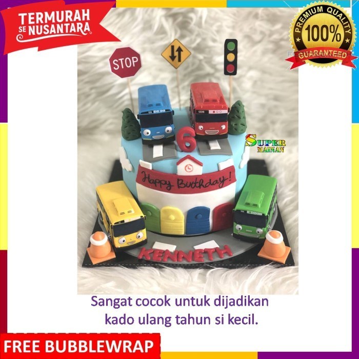 Mainan Anak Laki Laki 1 2 3 4 5 Tahun Bus Bis Tayo 1 Set