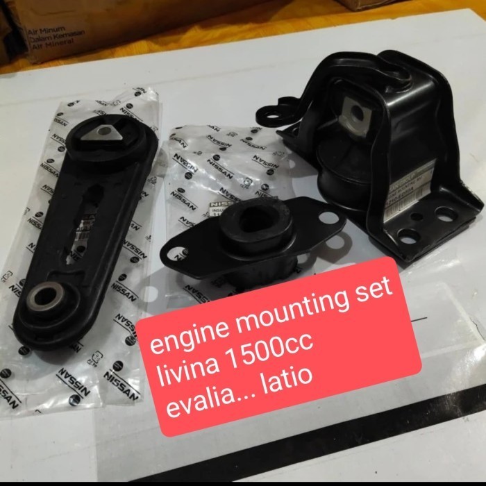 engine mounting monting set grand livina 1500cc evalia latio ori asli