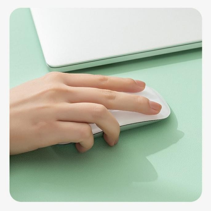 CR - Alas meja kerja kulit alas laptop mousepad besar TERLARIS