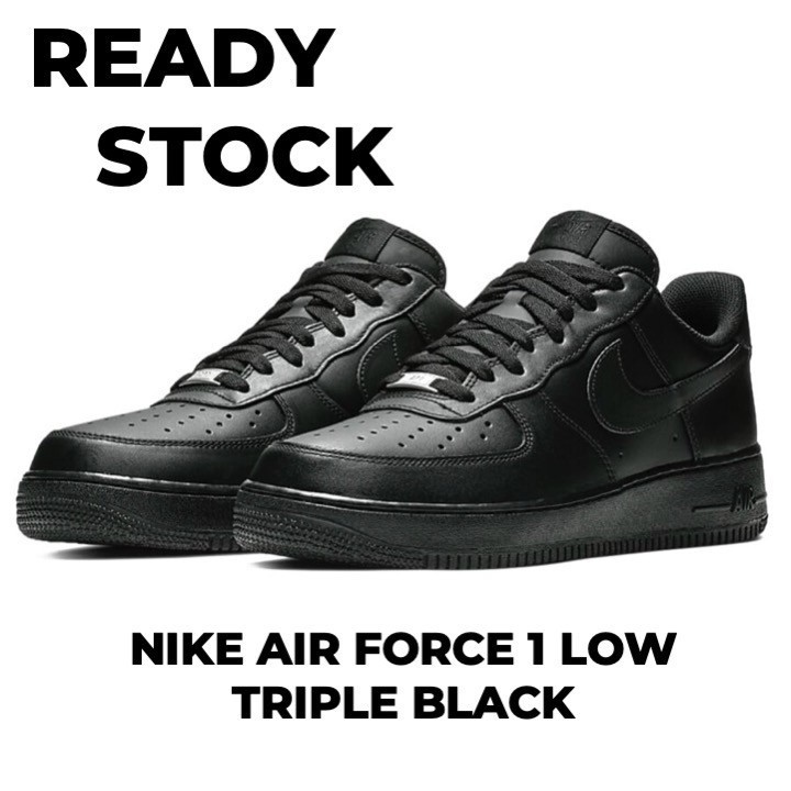 Nike Air Force 1 Low Triple Black