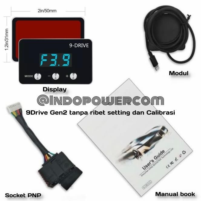 9 Drive Throttle Controller Piggyback | 9-Drive Throttle Controller